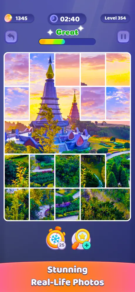 Jigsaw Photo Block Solitaire screenshot — 03